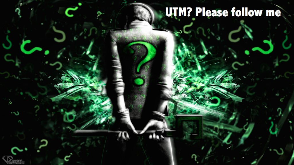 utm parameters after question mark