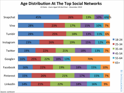 instagram for tour operators and travel brands age distribution
